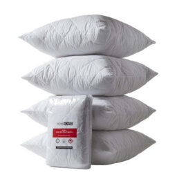 Homescapes Cotton Rich Quilted Pillow Protectors 80 X 80 Cm, Pack Of 4 - thumbnail 1