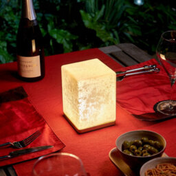 Auraglow Omniance Delphine Rechargeable Wireless Table Lamp With Remote - 2 Lamps, 2 Light Sources, 1 Remote - thumbnail 2