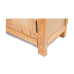 Cabinet Bits Lugo Waxed 2 Door Tv Cabinet Wood Knob - thumbnail 7