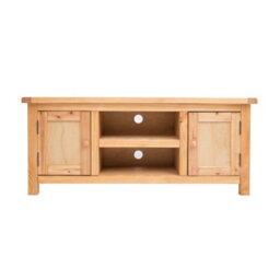 Cabinet Bits Lugo Waxed 2 Door Tv Cabinet Wood Knob - thumbnail 1