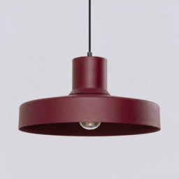 Sollux Lighting Bilo Steel Burgundy 1 Lights Modern Pendant Lamps - thumbnail 5
