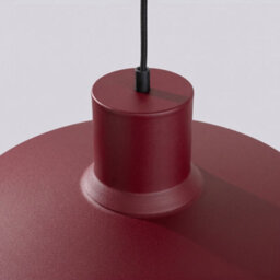 Sollux Lighting Bilo Steel Burgundy 1 Lights Modern Pendant Lamps - thumbnail 7