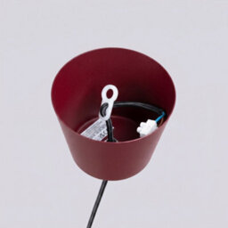 Sollux Lighting Bilo Steel Burgundy 1 Lights Modern Pendant Lamps - thumbnail 9