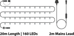 Eagle Connect Led String Lights Black Rubber Cool White 20M - thumbnail 2