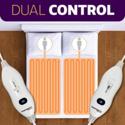 Dreamcatcher Double Size Electric Blanket Dual Control Heated Fitted Underblanket 193 X 137Cm 3 Heat Settings, Machine Washable - thumbnail 6