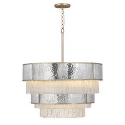 Luminosa Lighting Luminosa Hinkley Reverie Cylindrical Pendant Ceiling Light Champagne Gold - thumbnail 1