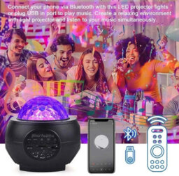3 In 1 Star Lights Projector Led Galaxy Night Light Starry Sky Lamp - thumbnail 5