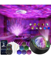 3 In 1 Star Lights Projector Led Galaxy Night Light Starry Sky Lamp - thumbnail 4