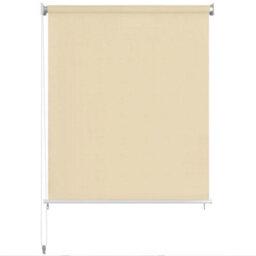 Berkfield Outdoor Roller Blind 120X230 Cm Cream - thumbnail 2