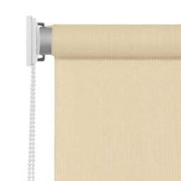 Berkfield Outdoor Roller Blind 120X230 Cm Cream - thumbnail 3
