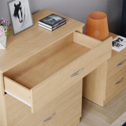 Riano Chest Of Drawers Pine 5 Drawer Metal Handles Runners Bedroom Furniture - thumbnail 5