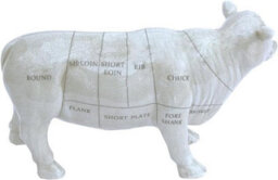 Geko Ceramic Cow Ornament, 29Cm - thumbnail 3