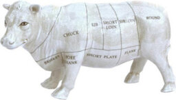 Geko Ceramic Cow Ornament, 29Cm - thumbnail 2