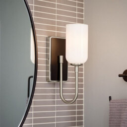 Luminosa Lighting Elstead Kichler Solia Wall Lamp Contemporary Brushed Nickel, Black 3000K Ip44 1X G9 - thumbnail 4