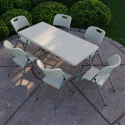 Lassic Home Vida Set Of 6 Indoor & Outdoor Folding Chairs - thumbnail 4