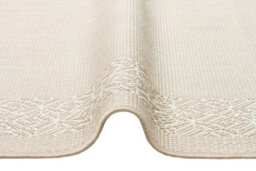 Natural Bordered Modern Easy To Clean Rug For Dining Room-160Cm X 230Cm - thumbnail 4