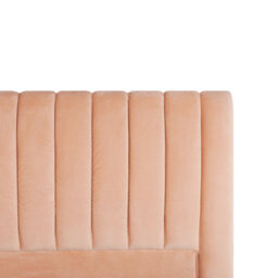Beliani Bed Velvet Marville 160 X 200 Cm (Eu King Size) Peach Pink - thumbnail 7