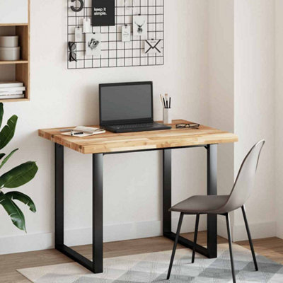 Berkfield Versatile Desk Top Oil Finished 100X80X4 Cm Solid Wood Acacia