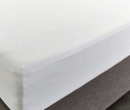 Just So Home Stretch Jersey Waterproof Mattress Protector Fully Elasticated 30Cm Deep (Superking)