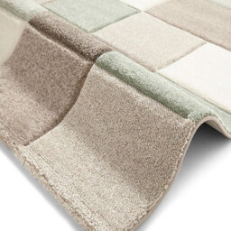 Grey/green Rug, Stain-Resistant Handmade Rug, Geometric Rug, Modern Rug For Bedroom, & Dining Room-120Cm X 170Cm - thumbnail 6