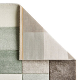 Grey/green Rug, Stain-Resistant Handmade Rug, Geometric Rug, Modern Rug For Bedroom, & Dining Room-120Cm X 170Cm - thumbnail 8