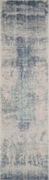 Maia Washable Low Pile Non Slip Mist Abstract Area Rug - Navy, 160 X 240 Cm (Rectangular) - thumbnail 6
