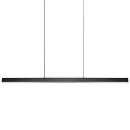 Wyld And Coco Lumina Pendant Lamp Black Aluminium With Remote And Dimmable Led, W90Cm X Drop 116Cm - thumbnail 4