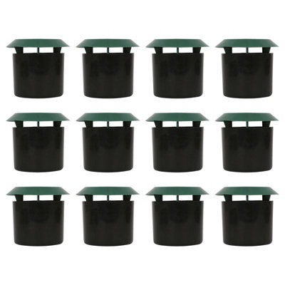 Harbour Housewares 12X Slug & Snail Trap - 11.5Cm X 10Cm - Friendly Pet Safe Outdoor Garden Bait Slugs Snails Nematodes Catcher - image 1