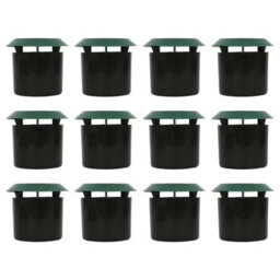 Harbour Housewares 12X Slug & Snail Trap - 11.5Cm X 10Cm - Friendly Pet Safe Outdoor Garden Bait Slugs Snails Nematodes Catcher - thumbnail 1