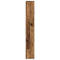 Berkfield Bookcase Old Wood 67X24X161 Cm Engineered Wood - thumbnail 6