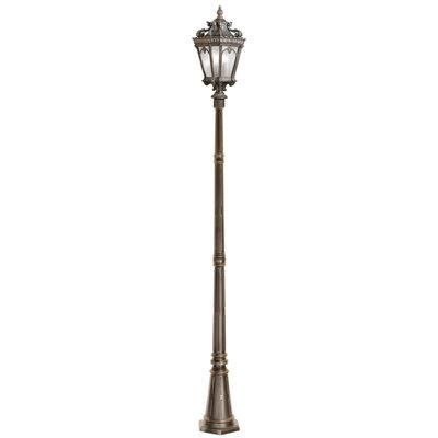 Outdoor Ip44 3 Bulb Lamp Post Londonderry Led E14 60W Bulb Light Fitting