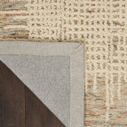 Beige Easy To Clean Abstract Geometrical Handmade Modern Wool Rug For Living Room, Bedroom - 236Cm X 297Cm - thumbnail 8