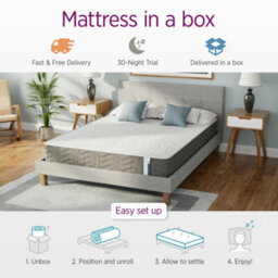 Summerby Sleep No. 9 Three Zone Memory Foam And Coil Spring Hybrid Mattress, Small Double 122 X 190Cm - thumbnail 8