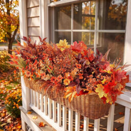 CLEFFNS 16 Bundles Artificial Fall Flowers For Outdoors Fake Mums Uv Resistant Fall Plants, No Fade Artificial Mums For Fall Decorations - thumbnail 6