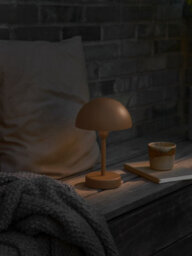 Nordlux Ellen Outdoor Table Battery Light Brown Aluminium Intergrated Led 3-Level Dimming, Ip44 - thumbnail 5