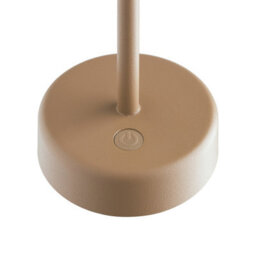 Nordlux Ellen Outdoor Table Battery Light Brown Aluminium Intergrated Led 3-Level Dimming, Ip44 - thumbnail 2