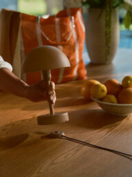 Nordlux Ellen Outdoor Table Battery Light Brown Aluminium Intergrated Led 3-Level Dimming, Ip44 - thumbnail 7