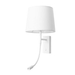 Luminosa Lighting Luminosa Janet Led Reading Lamp White, Warm-White 3000K - thumbnail 1