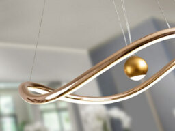 Luminosa Lighting Luminosa Romina Pendant Ceiling Light Gold Led 2700-5000K Remote Control - Uk Stock - thumbnail 3