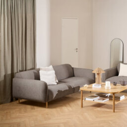 Furniture To Go Westham Set Of 2 X 3 Seater Sofas In Fay Dusty Brown Fabric - thumbnail 5