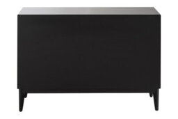 Orsina Ample Storage 6 Drawer Chest, Black Finish Cabinet For Decor, Sturdy Wooden Drawer Chest, Durable Chest - thumbnail 4