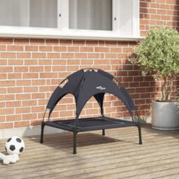 Walplus Black Dog Bed S Steel Package Content