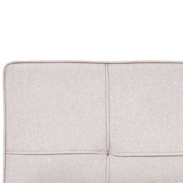 Beliani Ottoman Bed Lauresses Fabric Light Beige 140 X 200 Cm (Eu Double) - thumbnail 8