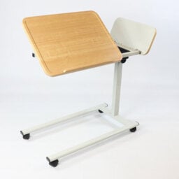 Nrs Healthcare Easylift Home Tilting Overbed Table - thumbnail 2