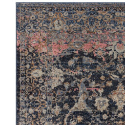 Traditional Multicoloured Persian Floral Geometric Easy To Clean Rug For Dining Room Bedroom & Living Room-120Cm X 170Cm - thumbnail 4