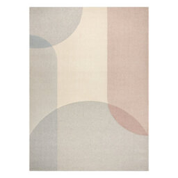 RugsX Flux 461.7.ae990 Wool Carpet Osta - Geometric, Structural, Loft Beige Grey 80X140 Cm - thumbnail 2