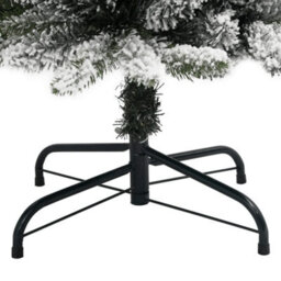 Walplus Artificial Slim Christmas Tree With Flocked Snow 210 Cm Pvc&pe - thumbnail 6