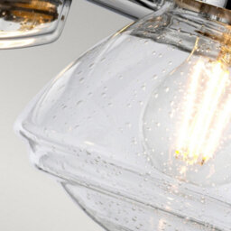 Luminosa Lighting Elstead Quoizel Scholar 2 Light Wall Light Polished Chrome Ip44 - thumbnail 4