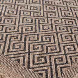 The Rugs Nature Collection Outdoor Rug In Dark Grey 5100Dg - thumbnail 4