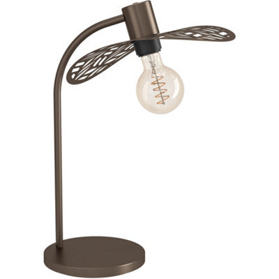 Loops Stylish 45Cm Modern Bronze Table Lamp For Home Décor And Lighting - image 1